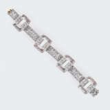 Diamant-Bergkristall Armband im Art-déco Stil. - photo 2