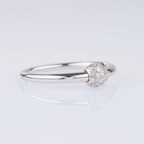 Pomellato. Zierlicher Brillant-Ring 'M'ama Non M'ama'. - photo 2