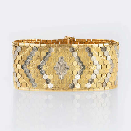 Bicolour Vintage Gold-Armband. - Foto 1