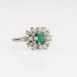 Smaragd-Diamant-Ring. - photo 2