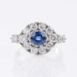 Feiner Saphir-Brillant-Ring. - photo 1