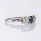 Diamant-Saphir Ring. - Foto 2