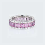 Pink Saphir Brillant Memory-Ring. - фото 1