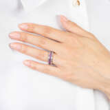 Pink Saphir Brillant Memory-Ring. - photo 3