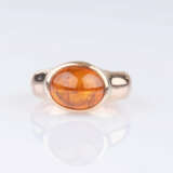 Bandring mit Citrin-Cabochon. - Foto 1