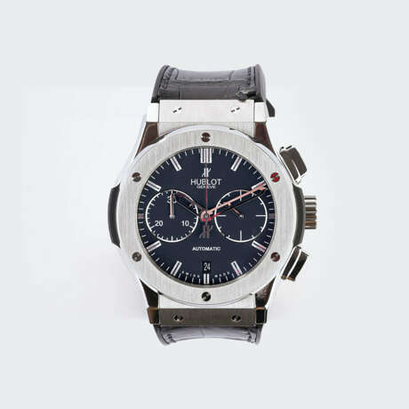 Hublot. Herren-Armbanduhr Chronograph 'Classic Fusion'. - Foto 1