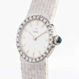 Omega. Damen-Armbanduhr mit Diamanten. - photo 2