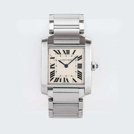 Cartier. Damen-Armbanduhr 'Tank Française'. - photo 1