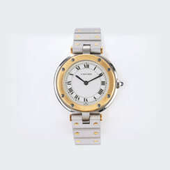 Cartier. Damen-Armbanduhr 'Santos Ronde Vendome'.