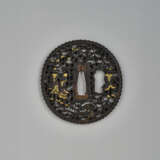 AN IRON NANBAN-STYLE TSUBA - фото 1