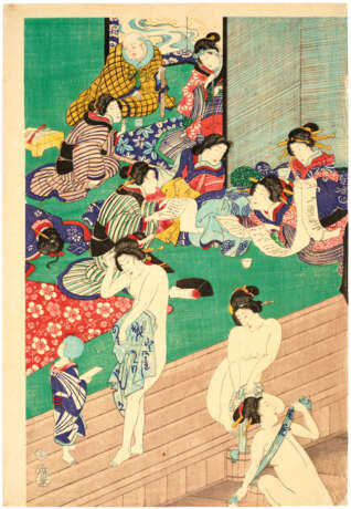 UTAGAWA YOSHIIKU (1833-1904) - фото 4