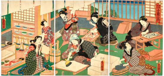 UTAGAWA KUNISADA (1786-1864) - фото 1