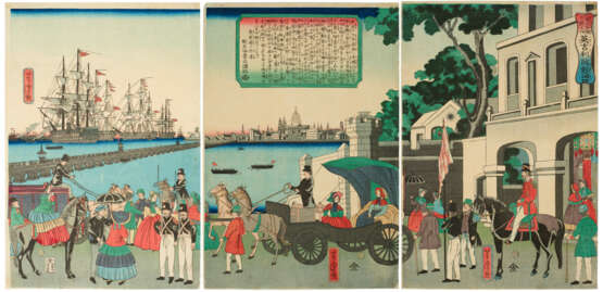 UTAGAWA YOSHITORA (ACT. C. 1850-1870) - Foto 1