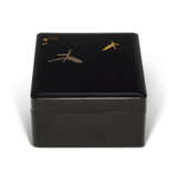 A BLACK LACQUER BOX AND COVER - photo 4