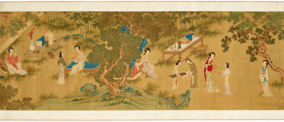 WITH SIGNATURE OF QIU YING (18TH-19TH CENTURY) - Foto 3