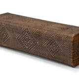 AN UNUSUAL WOVEN CANE ELBOW REST OR PILLOW - фото 1