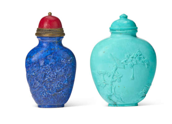 TWO STONE SNUFF BOTTLES - Foto 1