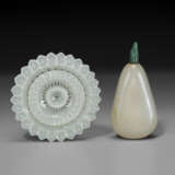 TWO WHITE JADE CARVINGS - photo 1