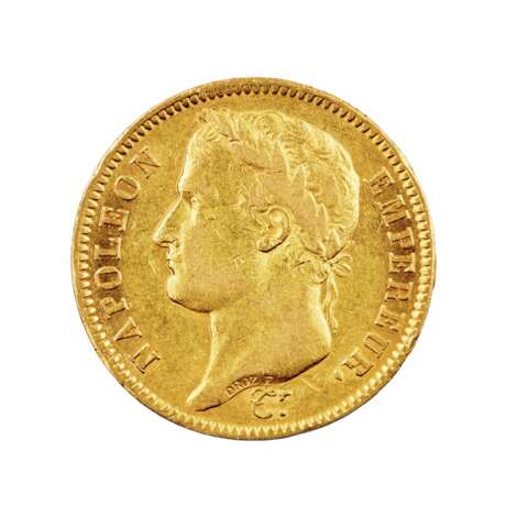 40 francs gold coin from 1810. Gold Early 19th century - photo 1