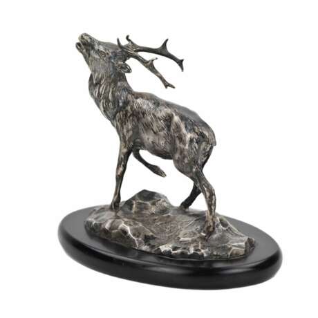 Silver deer. Grachev brothers. 20th century. Silver 84 realism Early 20th century - photo 1