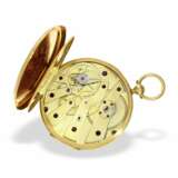 Taschenuhr: exquisite, super flache Gold/Emaille-Taschenuhr Vacheron Geneve, um 1835, eine der frühesten Uhren der Firma No.686 - Foto 4
