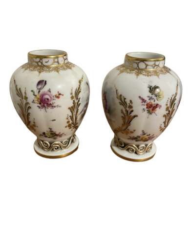 KPM - Putti Vases 19th Century Porcelain Germany Porcelain Hand Painted Gilding Rococo 19th century - photo 5