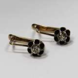 “Earrings gold diamonds ” - photo 1