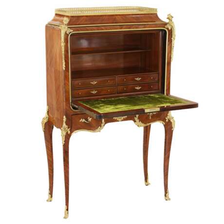 Une excellente secretaire. Paris. PAUL SORMANI. 19&egrave;me si&egrave;cle. Polychrome wood Mid-19th century - photo 4