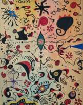 Fantasy on the theme of Joan Miro Fantasy on the theme of Joan Miro
