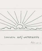 Richard Artschwager. Richard Artschwager. Sonnenauf/untergang