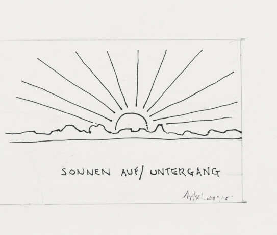 Richard Artschwager. Sonnenauf/untergang - photo 1