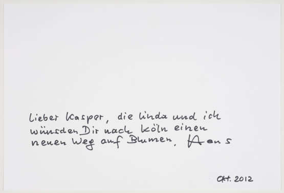 Hans Haacke. Ohne Titel - Foto 3