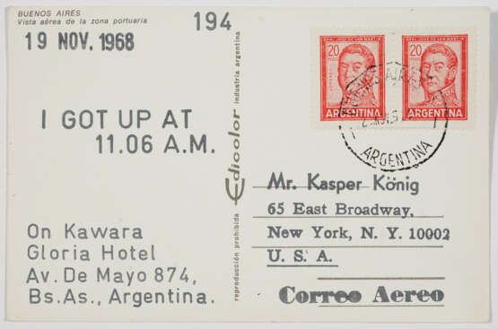 On Kawara. I Got up - Foto 11