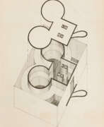 Claes Oldenburg. Claes Oldenburg. Geometric Mouse Stamp Projected onto Ground Plan of the Mouse Museum