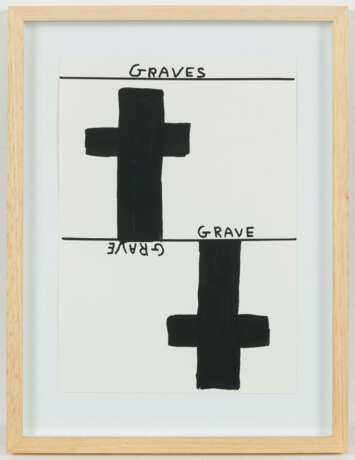 David Shrigley. Ohne Titel (Graves) - Foto 2