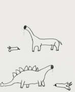 Дэвид Шригли. David Shrigley. Untitled (Dinosaurs)