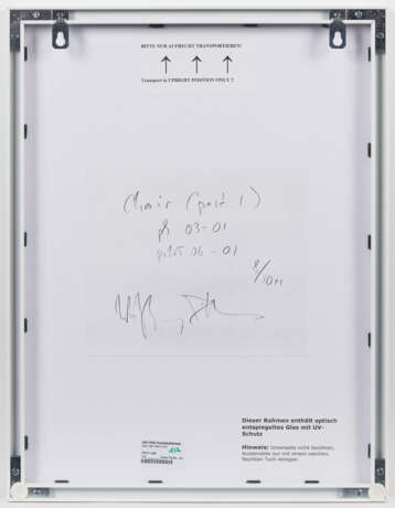 Wolfgang Tillmans. Chair (part 1) + Chair (part 2) - Foto 4