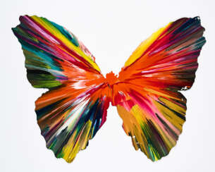 Damien Hirst. Butterfly Spin Painting