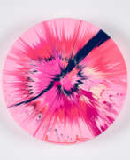 Art prints. Damien Hirst. Beautiful, Rhapsodic-Tinted Vapor Painting (Spin Painting) (From: The Beautiful Paintings)