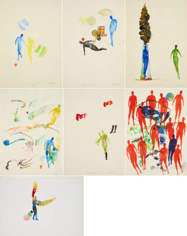 Stefan Pietryga. Collection of 7 works on paper - photo 1