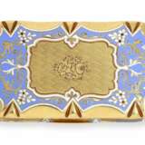 Dose: exquisite, kleine Gold/Emaille-Schnupftabakdose, vermutlich Genf um 1830 - Foto 4