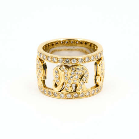 Elefant-Diamant-Ring - Foto 3