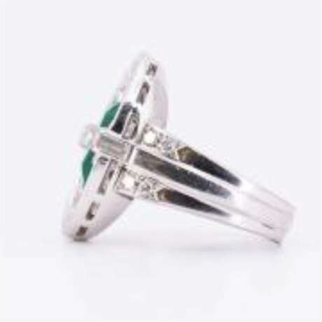 Smaragd-Diamant-Ring - photo 2