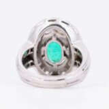 Smaragd-Diamant-Ring - photo 3