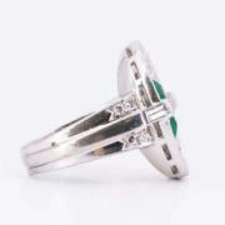 Smaragd-Diamant-Ring - photo 4