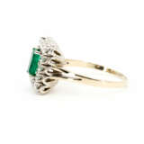 Smaragd-Diamant-Ring - photo 2