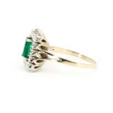 Smaragd-Diamant-Ring - Foto 4