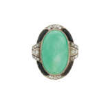 Jade-Diamant-Ring - фото 1