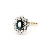 Saphir-Diamant-Ring - photo 1