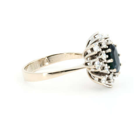 Saphir-Diamant-Ring - photo 4